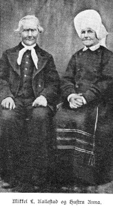 Mikkel Kallestad og hustru Anna